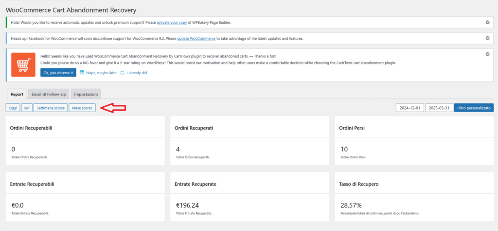 Carrello abbandonato Winery