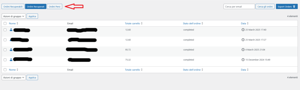 Carrello abbandonato Winery