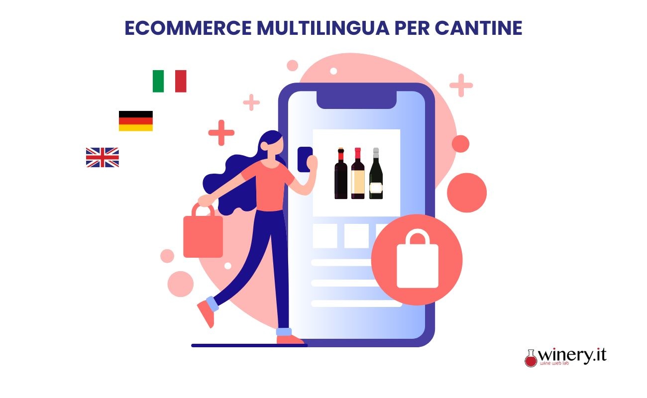 Ecommerce multilingua per cantine, funzionalità e SEO